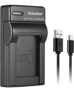 Kastar Slim USB Charger Replacement for Panasonic DMW-BLB13, DMW-BLB13E, DMW-BLB13GK and Panasonic DE-A49, DE-A49C Work with Panasonic Lumix DMC-G1, DMC-G2, DMC-G10, DMC-GF1, DMC-GH1 Cameras