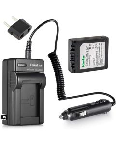 Kastar S002 Battery (1 Pack) and Charger Kit for Panasonic CGA-S002 DMW-BM7 and Panasonic Lumix DMC-FZ1 DMC-FZ2 DMC-FZ3 DMC-FZ4 DMC-FZ5 DMC-FZ10 DMC-FZ15 DMC-FZ20 Cameras