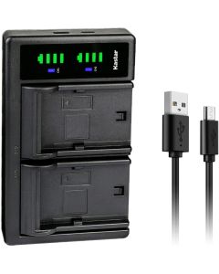 Kastar LCD Dual Charger Replacement for Sony NP-BX1 and Cyber-Shot DSC-HX50VDSC-HX300DSC-RX1DSC-RX1RDSC-RX100 RX100 II RX100M II RX100 III RX100M3 WX300HDR-AS10 AS15 AS30V AS100V AS100VR CX240 Camera