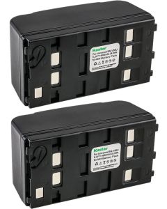 Kastar 2-Pack Ni-MH Battery 6V 4800mAh Compatible with Duracel DR10 DR10AA Battery, Duracel DR11 PC-DR11 DR11AA CPI-IRIS 2 ISAP HH750 ISI Vision III Iris NightSight Cameras