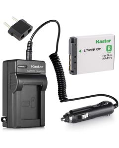 Kastar Battery + Charger Replacement for Sony NP-FR1, BC-TR1, TRN and Sony Cyber-Shot DSC-F88, DSC-G1, DSC-P100, DSC-P100/LJ, DSC-P100/R, DSC-P120, DSCP150, DSC-P200, DSC-T30, DSC-T50, DSC-V3 Cameras
