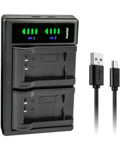 Kastar NP-BX1 LTD2 USB Battery Charger Replacement for Sony NP-BX1, Type X, X-Series Rechargeable Battery Pack, Sony BC-CSX, BC-CSXB, BC-TRX, Acc-TRBX Charger, Sony ZV-1 Vlog Digital Camera