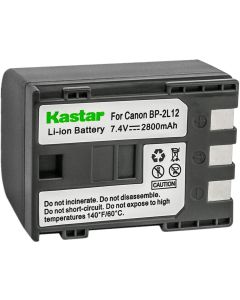 Kastar Battery for Canon BP-2L12 BP-2L13 BP-2L14 BP-2L15 BP-2L24H BP-2L5 NB-2L NB-2LH NB-2L12 NB-2L14 and DC310 DC330 Elura 60 Vixia HV20 Vixia HV30 ZR100 ZR200 ZR300 ZR500 ZR600 ZR800