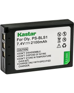Kastar BLS1 Battery 1-Pack Replacement for Olympus BLS-1 PS-BLS1 Battery, BCS-1 PS-BCS1 Charger, E-400, E-410, E-420, E-450, E-600, E-620, E-P1, E-P2, E-P3, E-PL1, E-PL1s, E-PL3, E-PM1 Camera