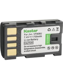 Kastar Battery for JVC BN-VF808, BN-VF808U, BNVF808 and JVC Everio GZ-MG130 148 150 155 175 255 275 575 GZ-HD7 GR-D745 746 750 760 770 771 775 790 796 JVC MiniDV + More camcorders